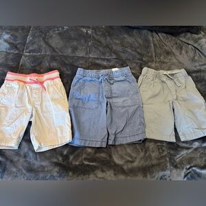 Lot of Boys Size 8 Pull-On Shorts - Comfortable Everyday Bottoms